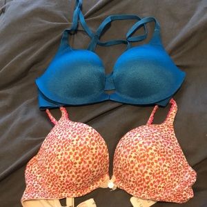 Victoria’s Secret size 34 B push up bras